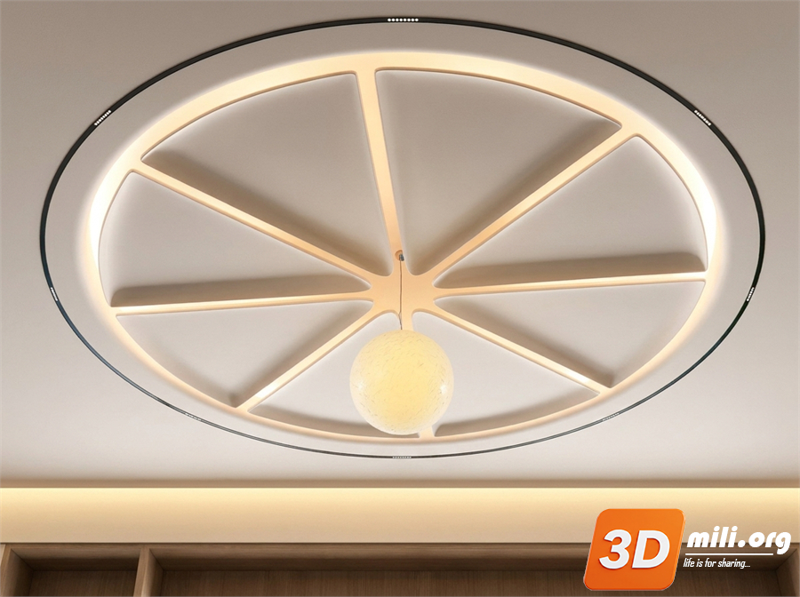 Ceiling Decoration Skp Files